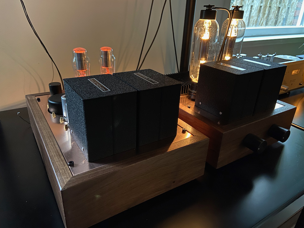 RS55 preamplifier and LCR phono amplifier